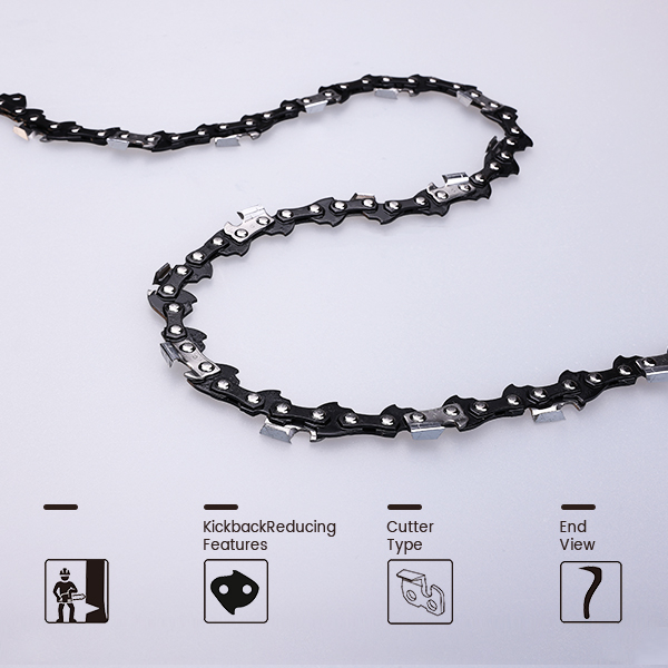 3/8"LP.050"/.043"FULL CHISEL CHAIN