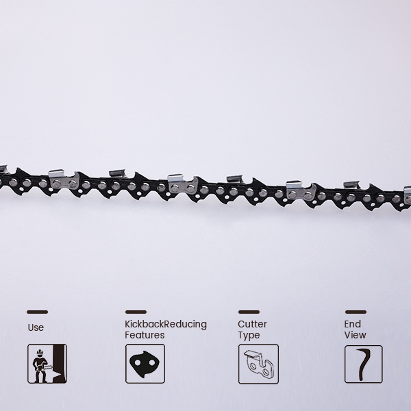 .325".050"/.058"/.063" SEMI CHISEL CHAIN