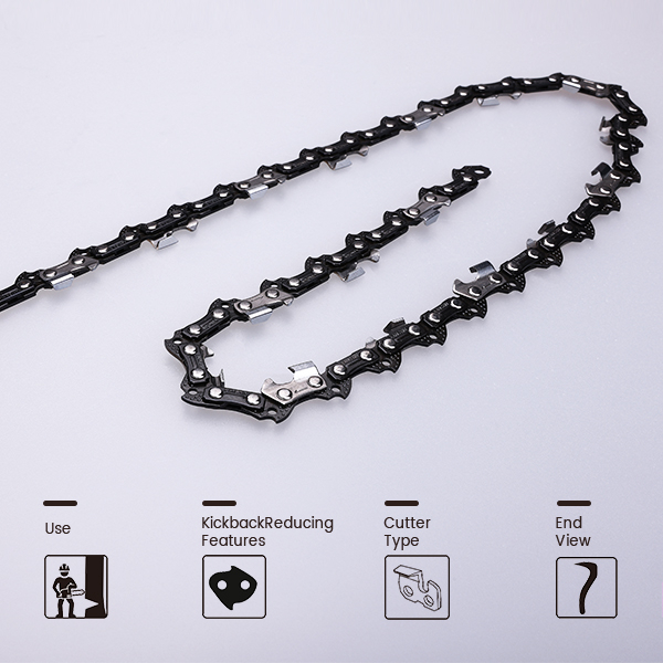 3/8"LP.050"/.043"SEMI CHISEL CHAIN